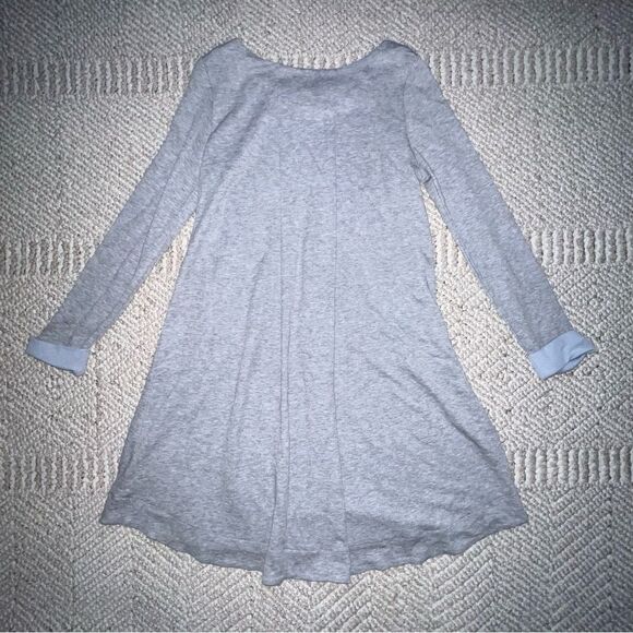 NWT Dalia Comfy Gray Longsleeve Dress - Sz M - Picture 8 of 12